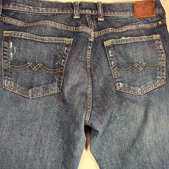 Lucky Brand Sweet Boot Jeans 12/31 Medium Wash - Picture 13 of 13